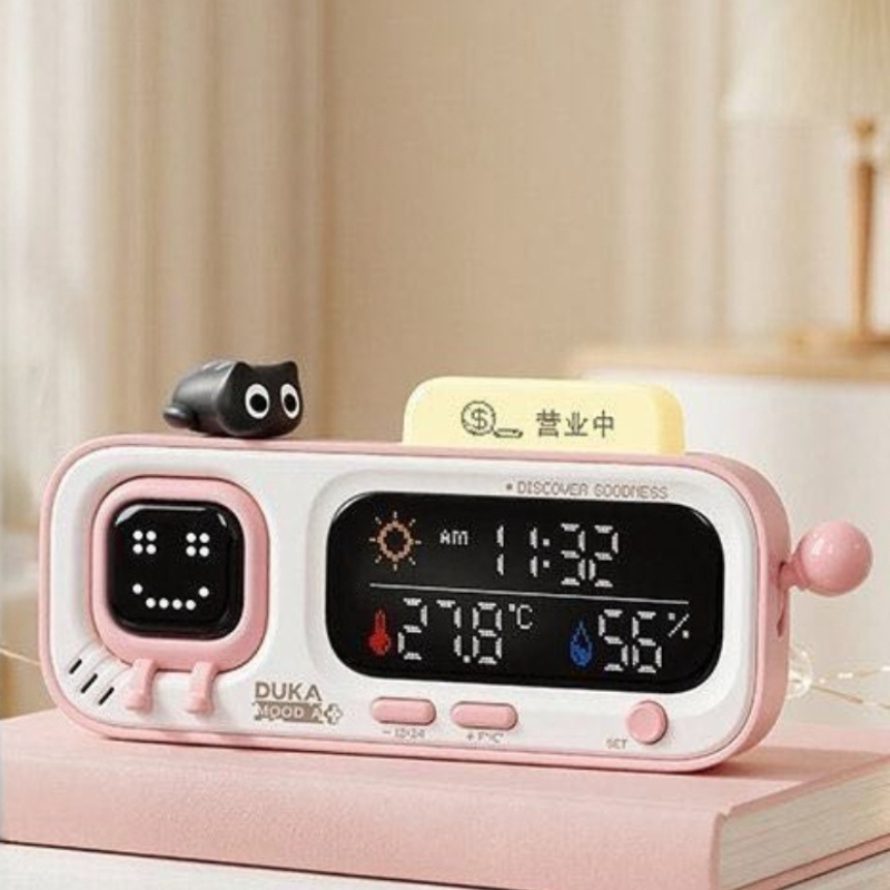 Smart Home Energy Monitor - DUKA MOODA Smart Desktop Temperature Humidity