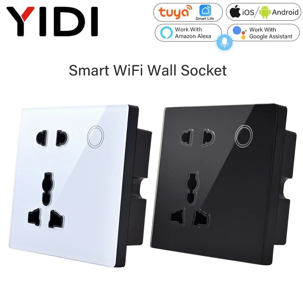 Smart Home Control Panel - Customized Smart WiFi Wall Socket UK
