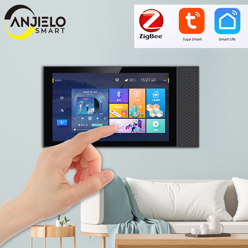 Smart Home Control Panel - ANJIELOTuya Smart Home Control Panel Controls