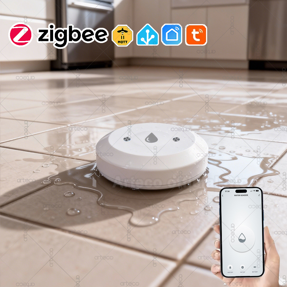 Smart Home Zentrale - Tuya Smart Zigbee Water Sensor Flood