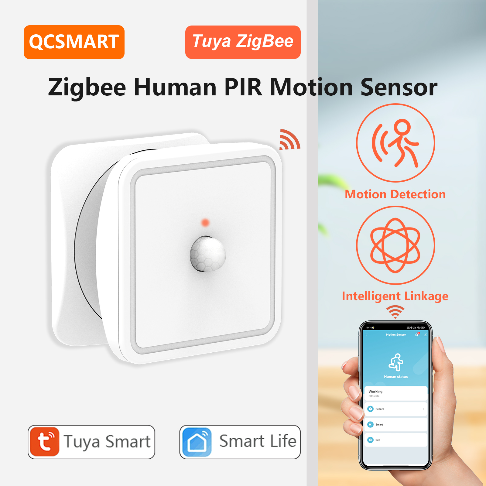 Smart Home Matter - Tuya ZigBee Human Motion Sensors PIR