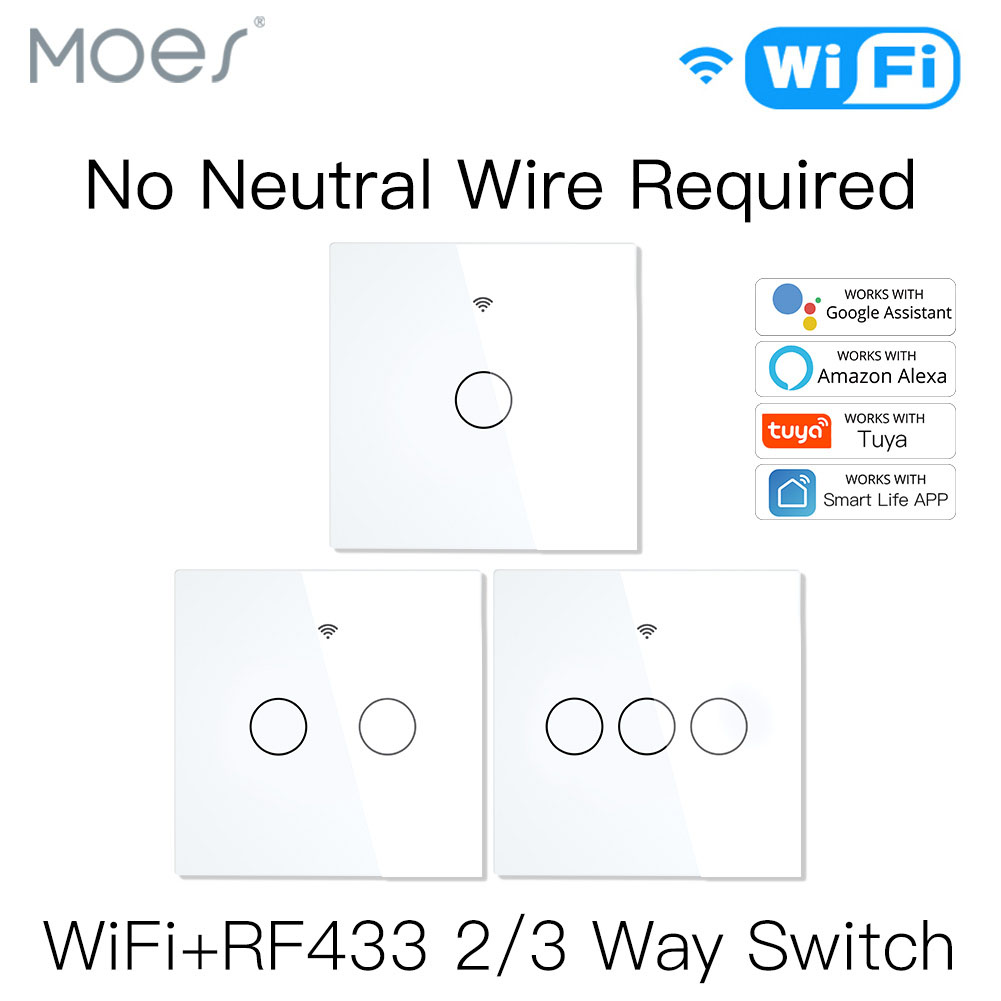 Smart Home Matter - NEW WiFi Smart Light Switch RF433
