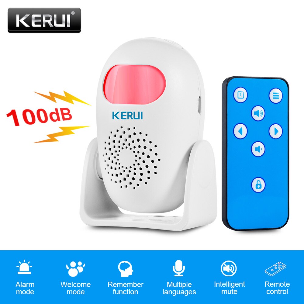 Smart Home Ir - KERUI M120 Smart Motion Detector Alarm
