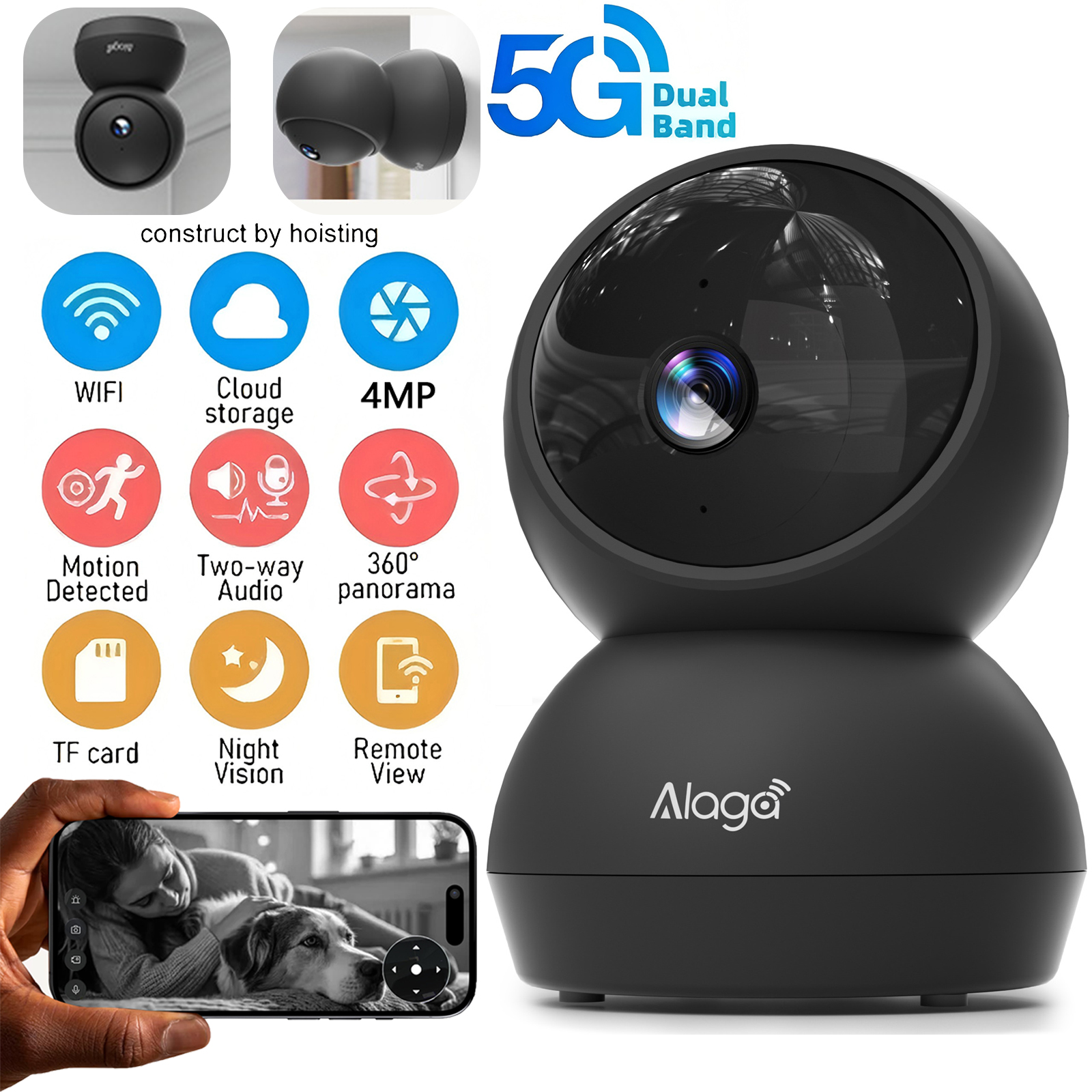 Smart Elderly Home - 2K 3MP HD Indoor Home Smart