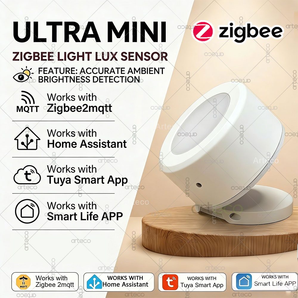 Ultra Mini Zigbee Light Sensor – Smart Home Villa recenzja i cena