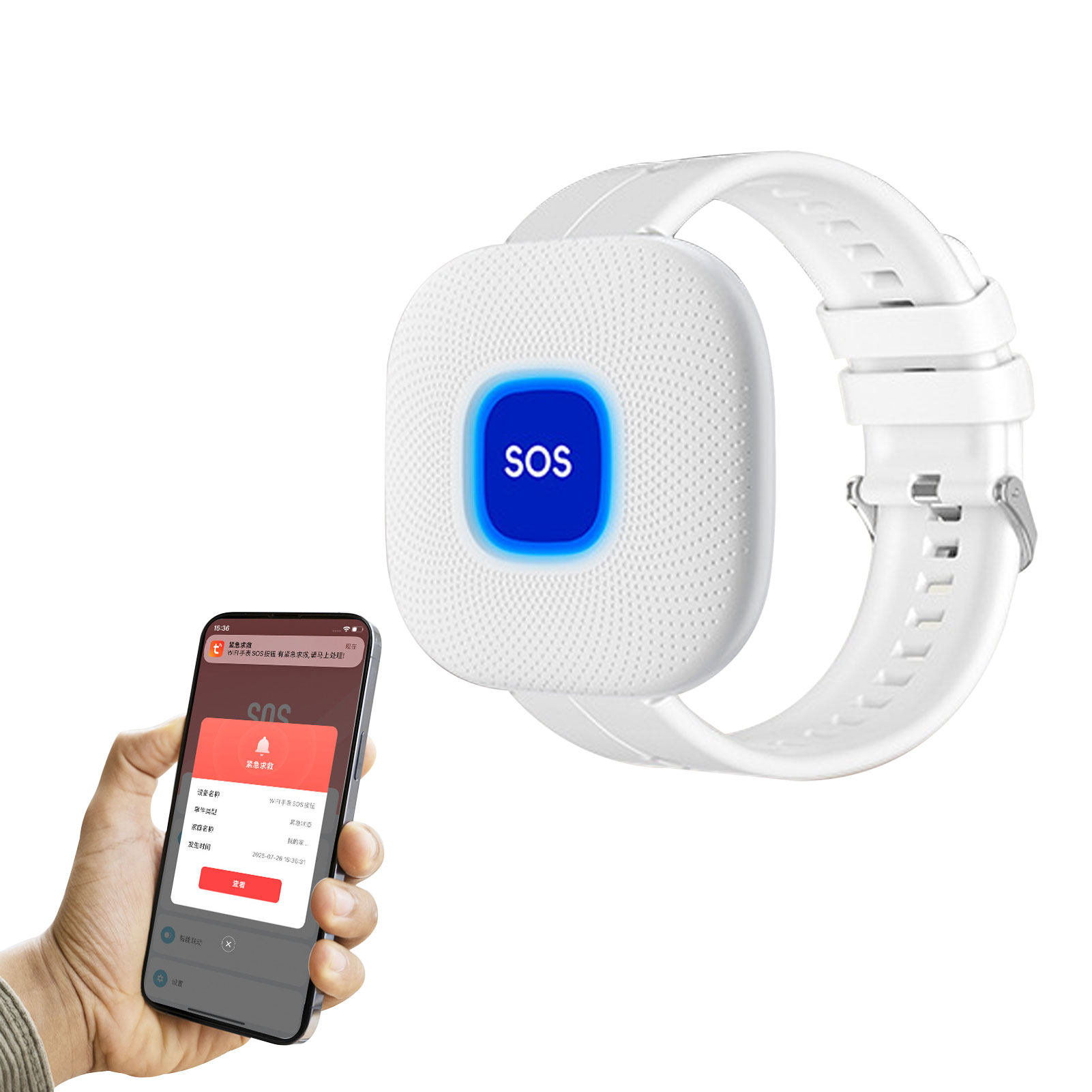 Wireless Pager Call Button WiF – Smart Elderly Home recenzja i cena