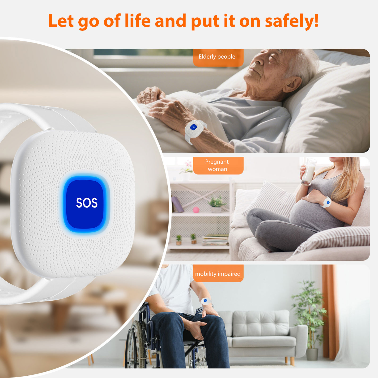 Wireless Pager Call Button WiF – Smart Elderly Home recenzja i cena