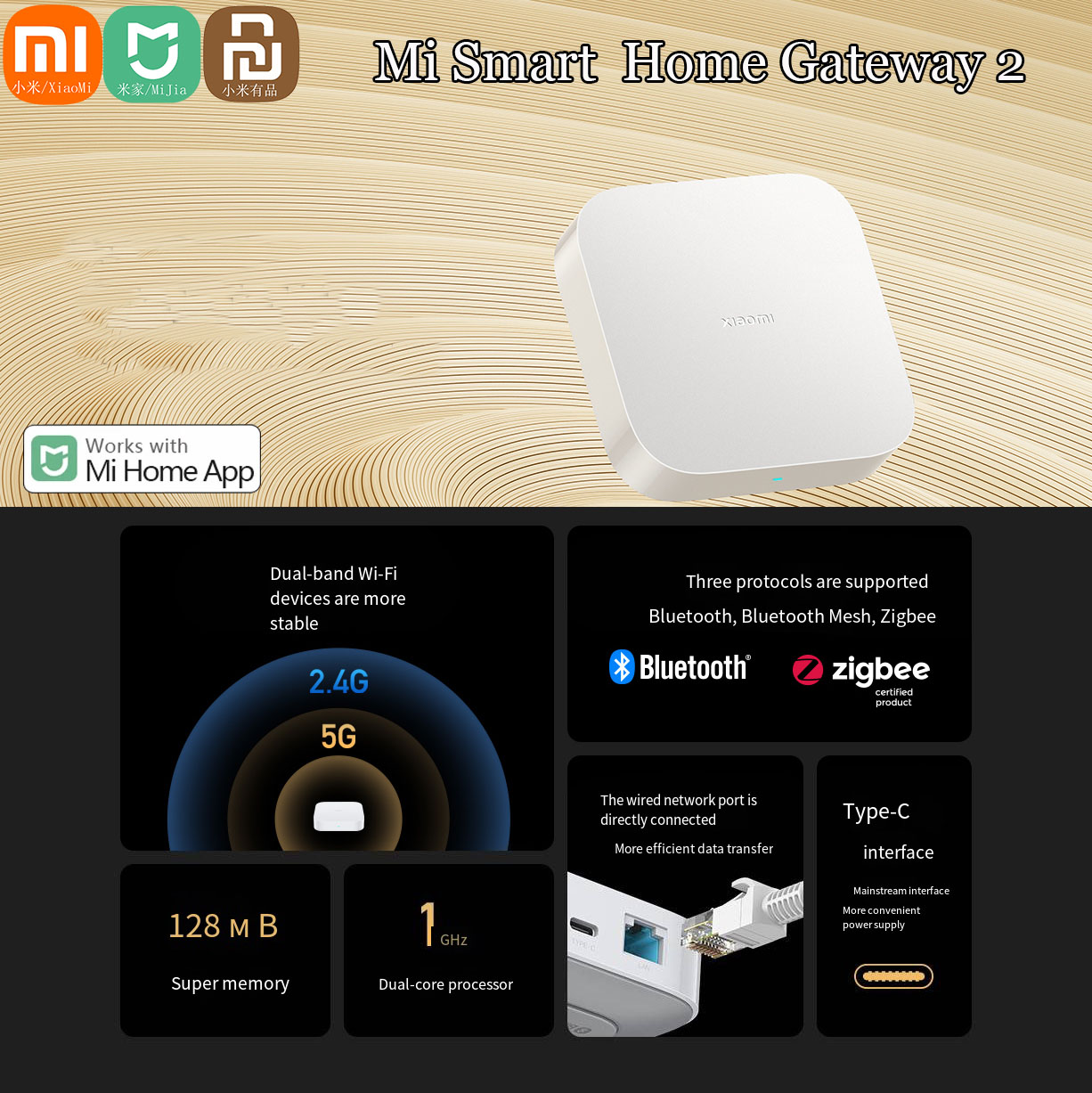 Original Xiaomi Mijia Smart Ho – Smart Home Xiaomi Hub 2 recenzja i cena