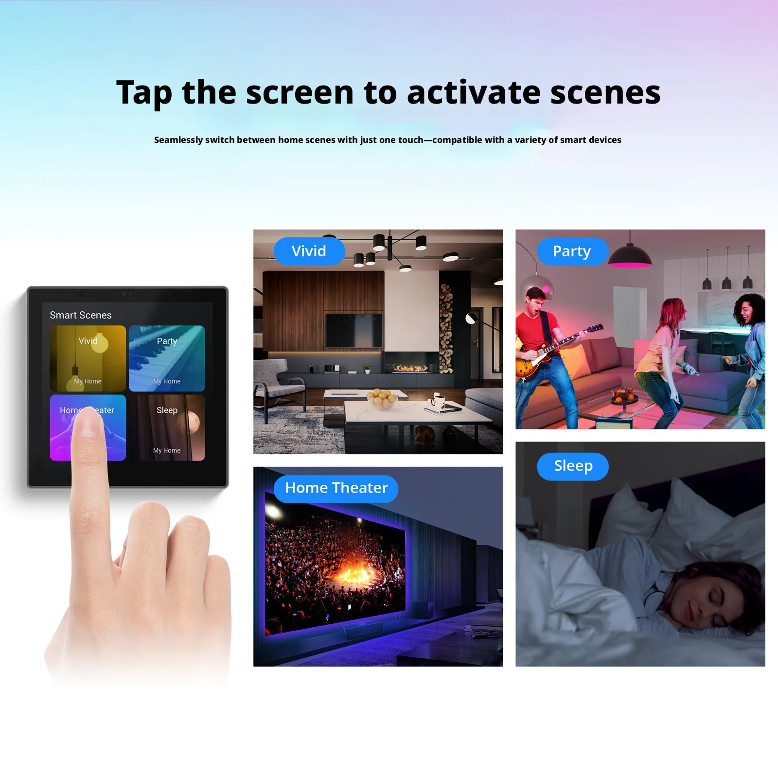 Smart Home 86 Multi functional – Smart Home Control Panel recenzja i cena