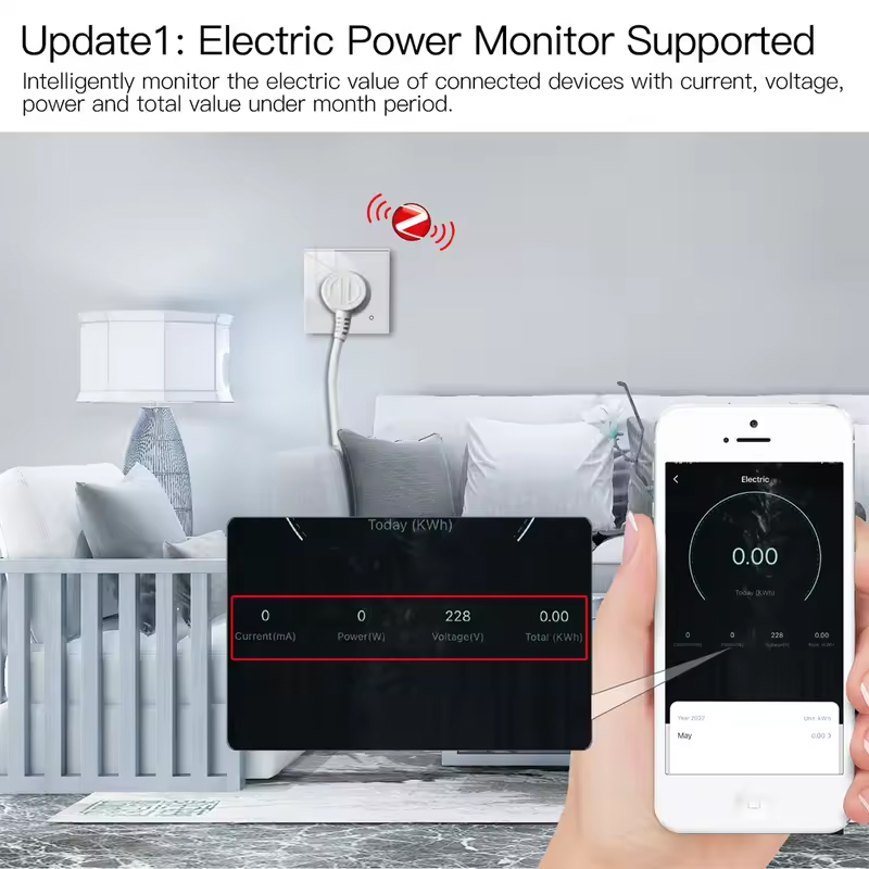 MOES 16A Tuya WiFi/ZigBee Smar – Smart Home Energy Monitor recenzja i cena