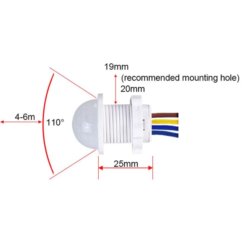 AC 110V 220V Mini Motion Senso – Smart Home Ir recenzja i cena