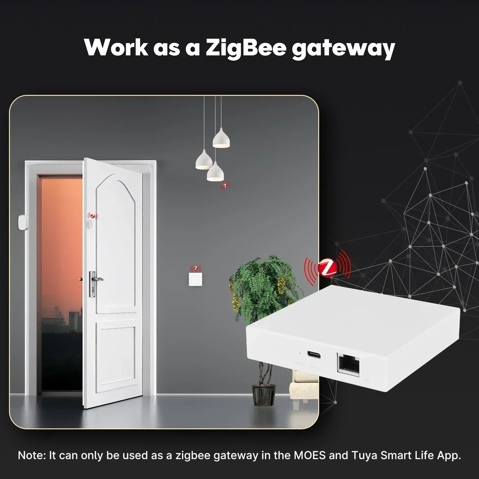 MOES Tuya Zigbee Matter Thread – Smart Home Ir recenzja i cena