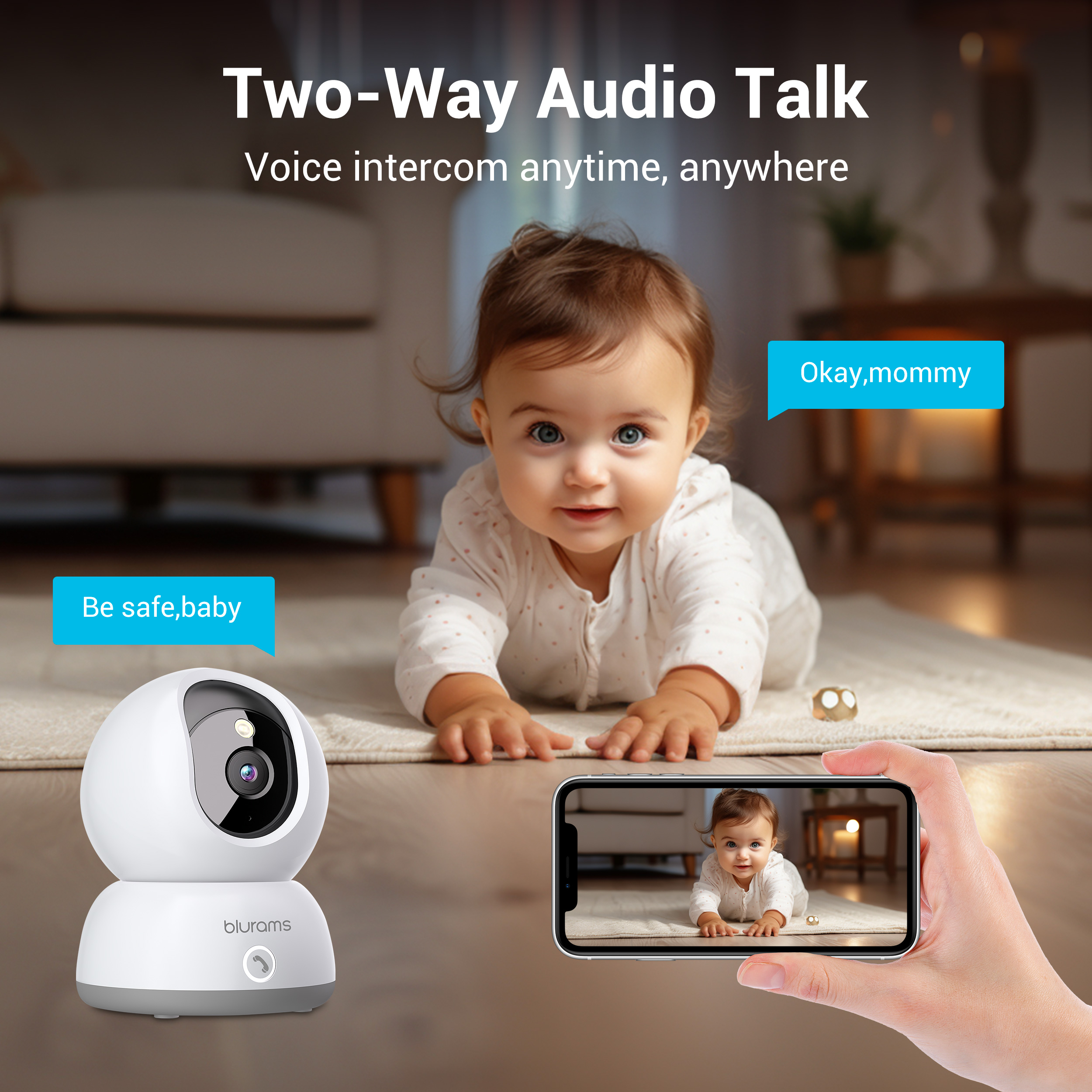 Blurams Indoor Security Camera – Smart Elderly Home recenzja i cena