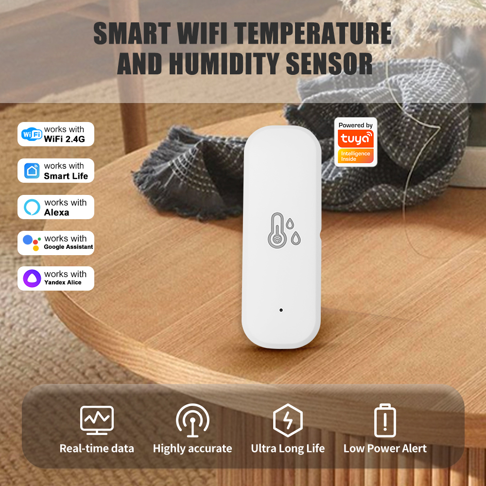 Tuya WiFi Temperature and Humi – Smart Home Energy Monitor recenzja i cena