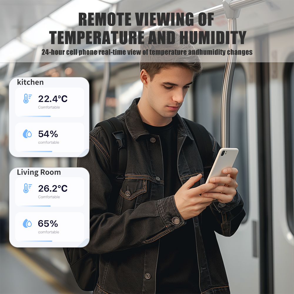 Tuya WiFi Temperature and Humi – Smart Home Energy Monitor recenzja i cena