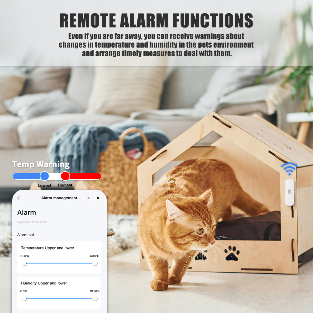 Tuya WiFi Temperature and Humi – Smart Home Energy Monitor recenzja i cena