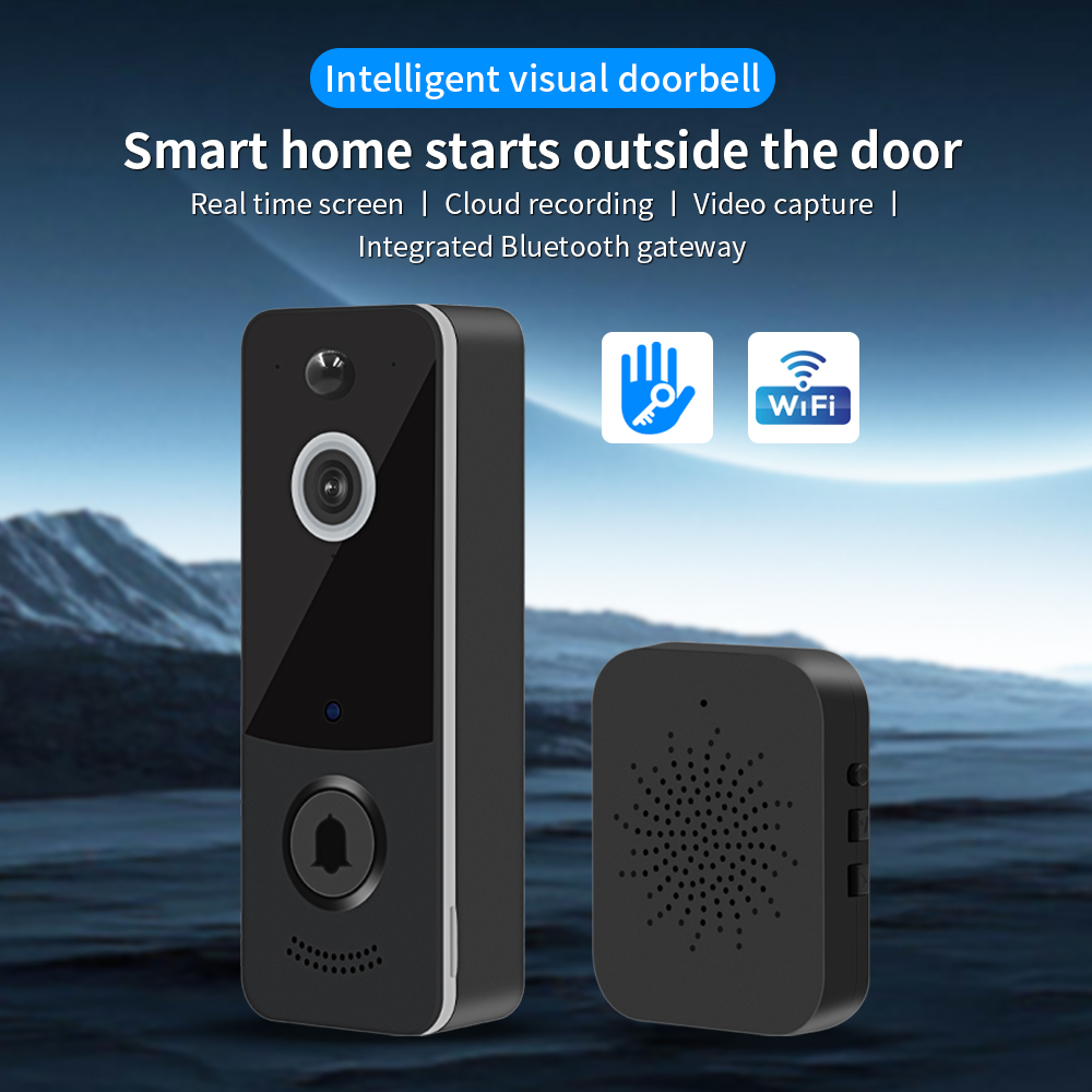 1080P WIFI Video Doorbell TTLO – Smart Home Video Doorbell App recenzja i cena