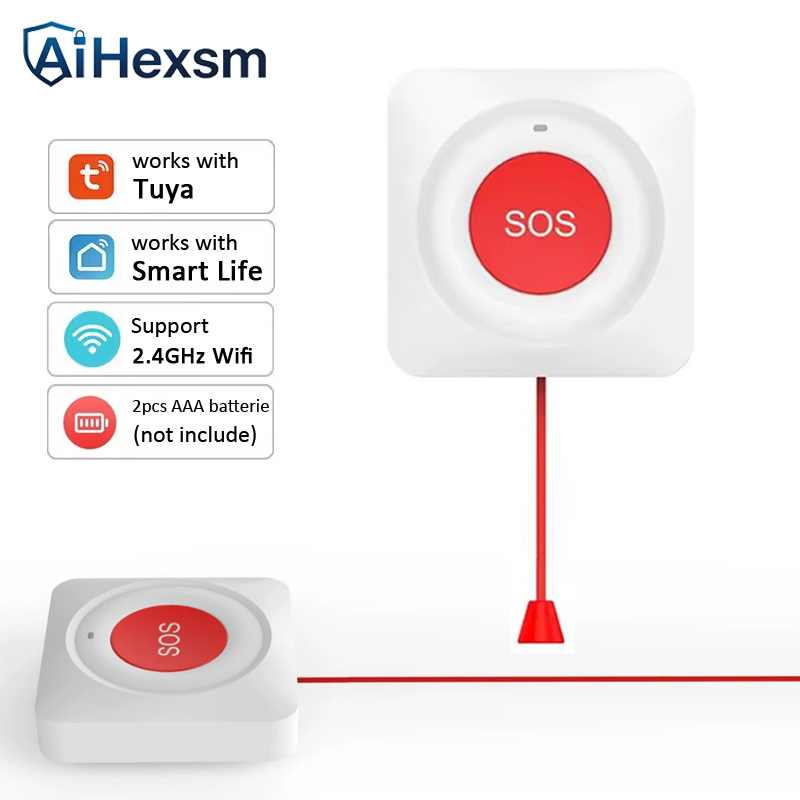 Tuya WiFi SOS Button Easy pull – Smart Elderly Home recenzja i cena