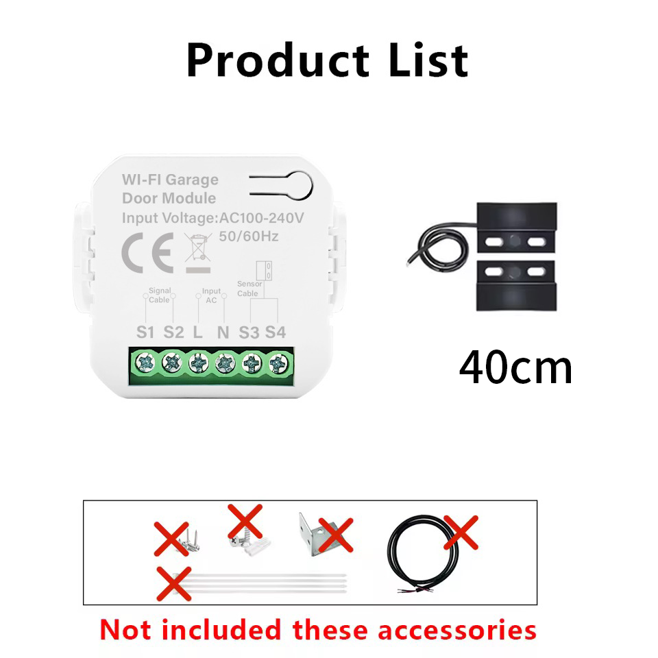 Smart Tuya WiFi Garage Door Sw – Smart Home Villa recenzja i cena