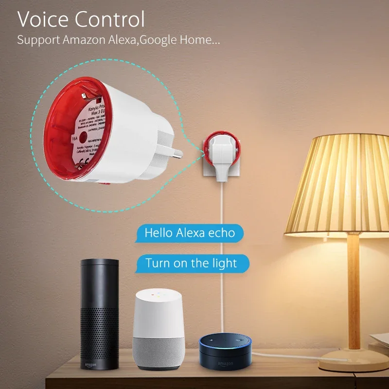 Tuya WiFi Smart Plug Socket EU – Smart Home Energy Monitor recenzja i cena