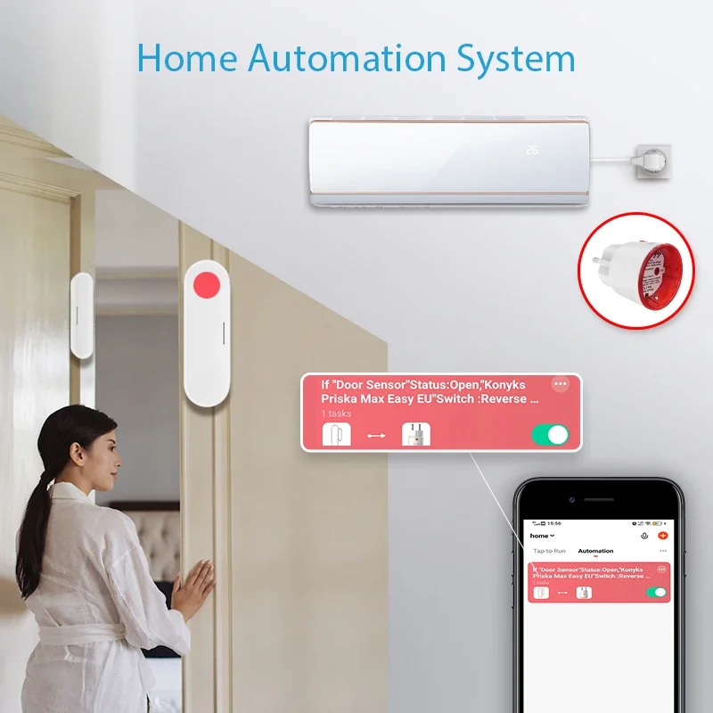 Tuya WiFi Smart Plug Socket EU – Smart Home Energy Monitor recenzja i cena