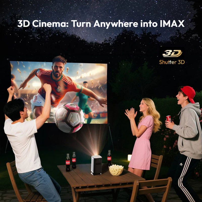 2026 New Smart LCD Projector U – Smart Home Devices Images recenzja i cena