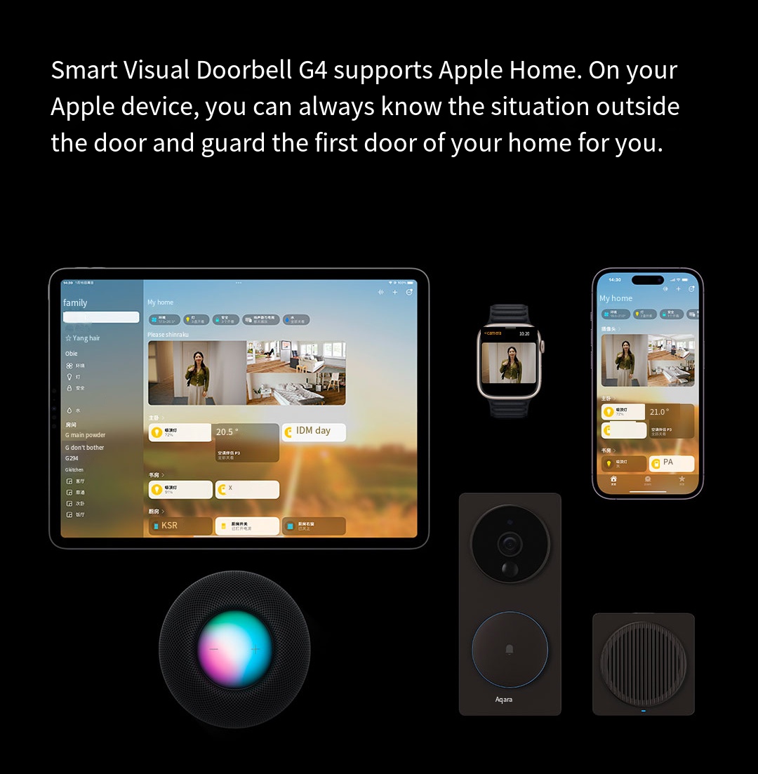 Aqara G4 Video Doorbell 1080P  – Smart Home Video Doorbell App recenzja i cena
