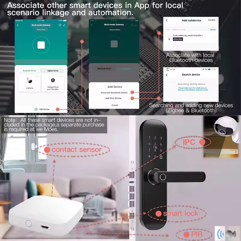 MOES Tuya ZigBee3.0 Smart Hub, – Smart Home Ir recenzja i cena