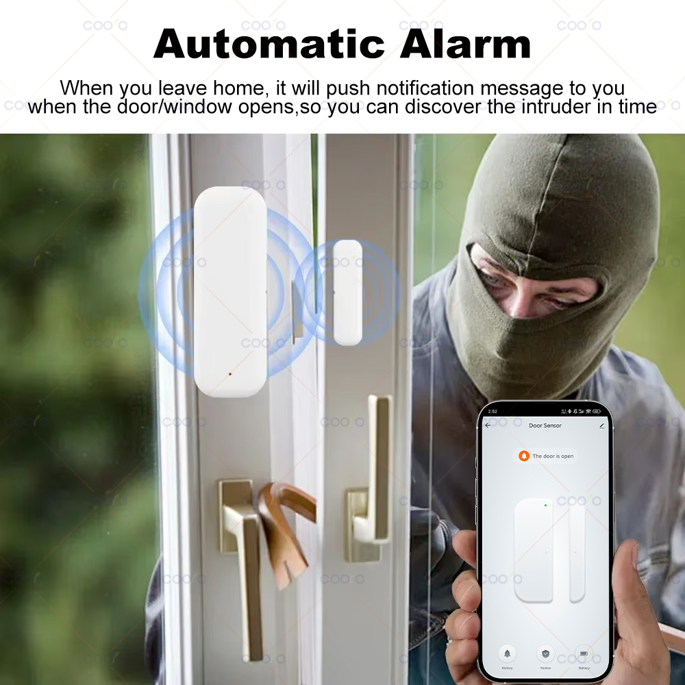 Zigbee 3.0 Door Window Sensor  – Smart Home Zentrale recenzja i cena