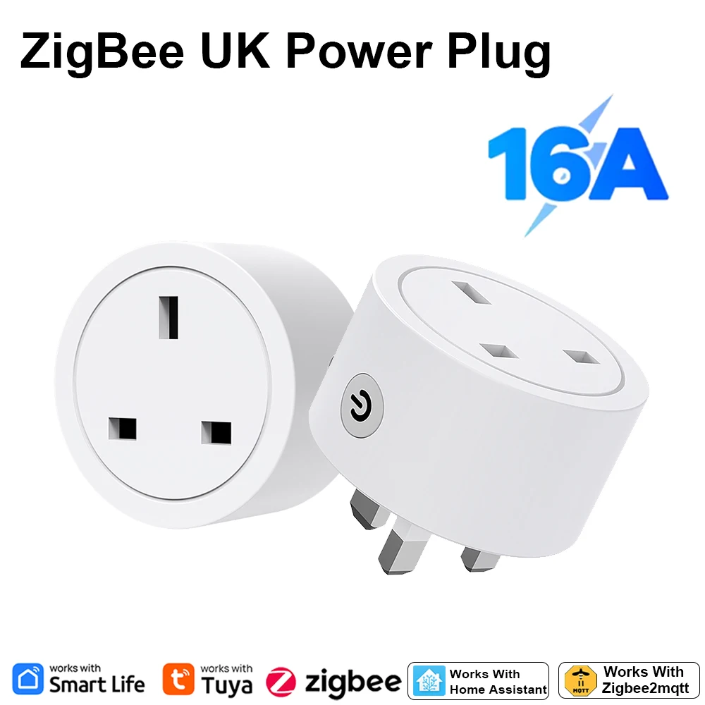 Zigbee Smart Plug 16A UK Socke – Smart Home Energy Monitor recenzja i cena