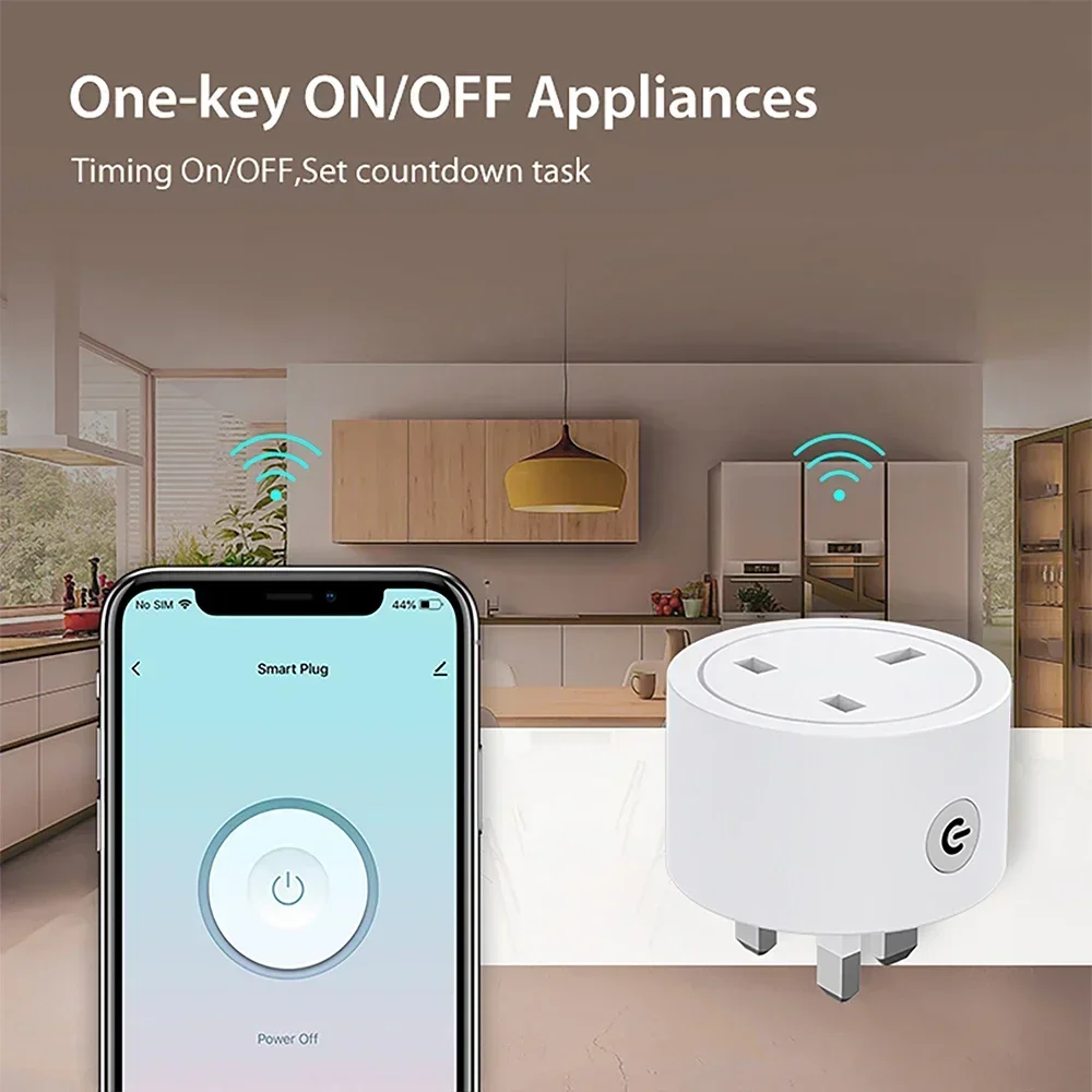 Zigbee Smart Plug 16A UK Socke – Smart Home Energy Monitor recenzja i cena