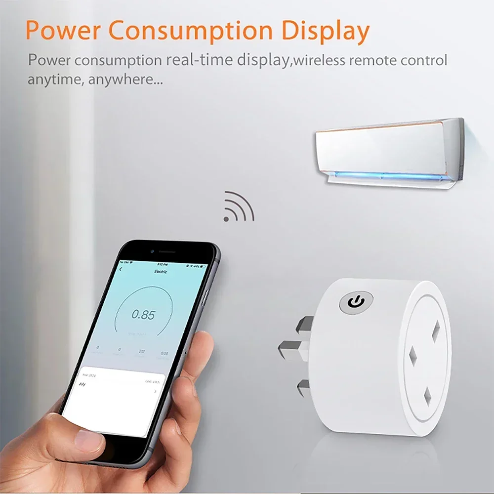 Zigbee Smart Plug 16A UK Socke – Smart Home Energy Monitor recenzja i cena