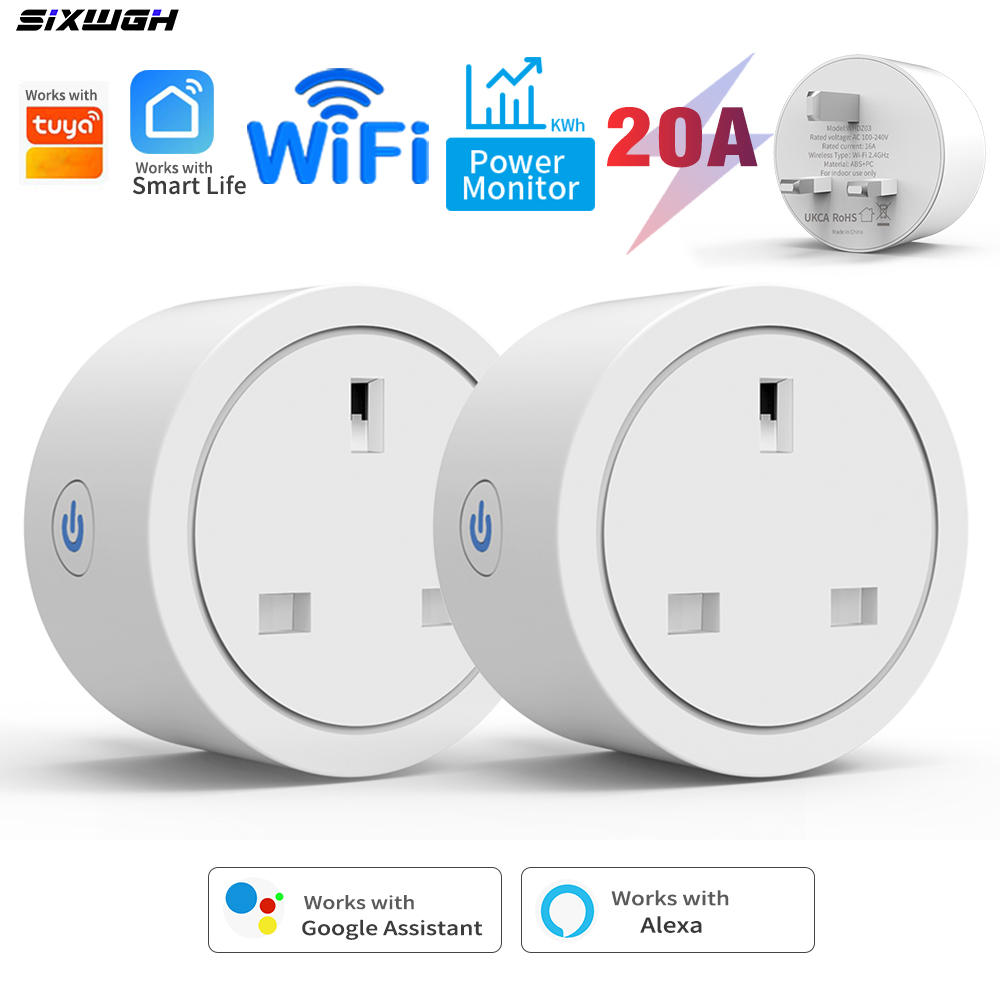 20A Tuya WiFi Smart UK Plug So – Smart Home Energy Monitor recenzja i cena