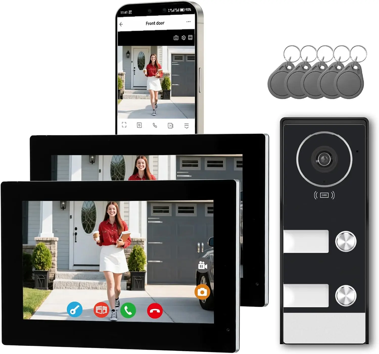 Smart Home Video Intercom Wire – Smart Home Video Doorbell App recenzja i cena