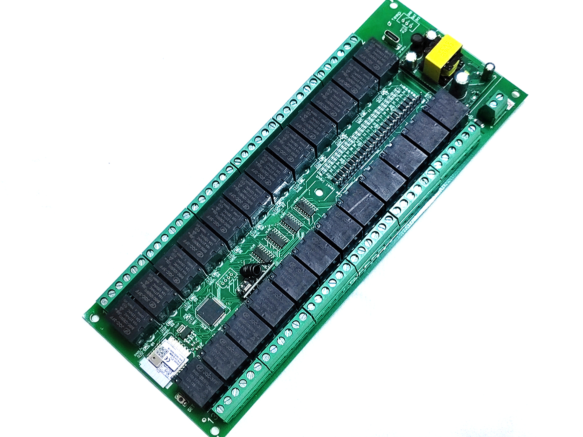 Relay Switch Module 24 Channel – Smart Home Control Panel recenzja i cena