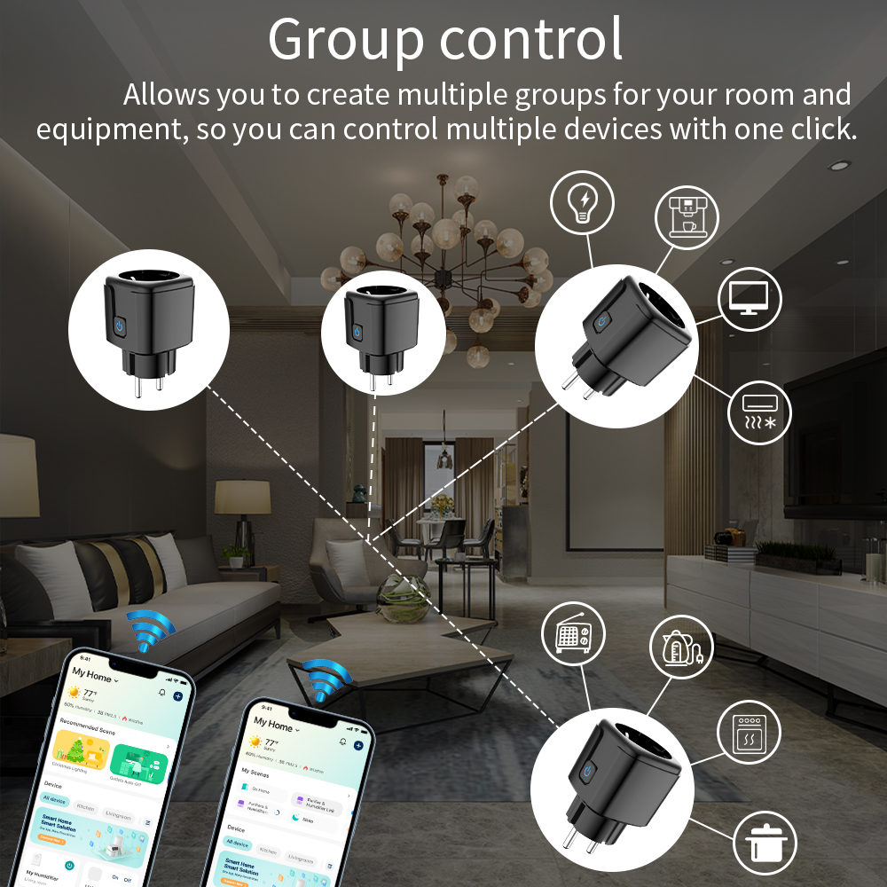 Tuya Smart Socket  WiFi Remote – Smart Home Energy Monitor recenzja i cena