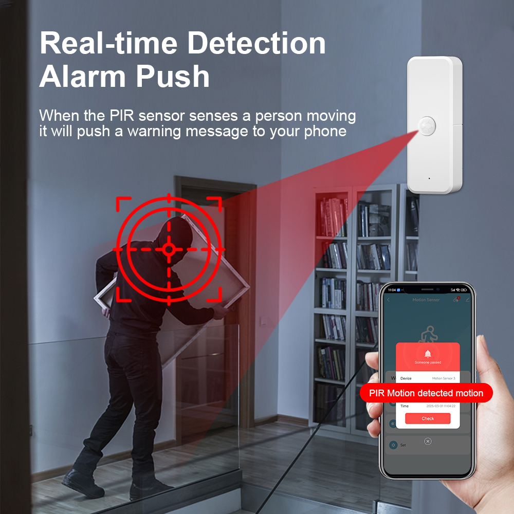 New Tuya WiFi PIR Motion Detec – Smart Home Ir recenzja i cena