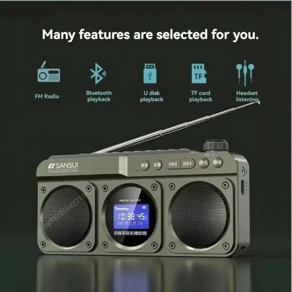 SANSUI F28 Dual Speaker Wirele – Smart Elderly Home recenzja i cena