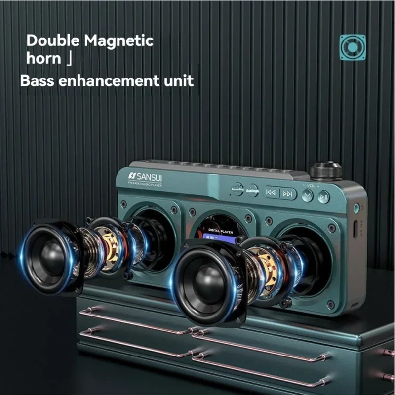 SANSUI F28 Dual Speaker Wirele – Smart Elderly Home recenzja i cena