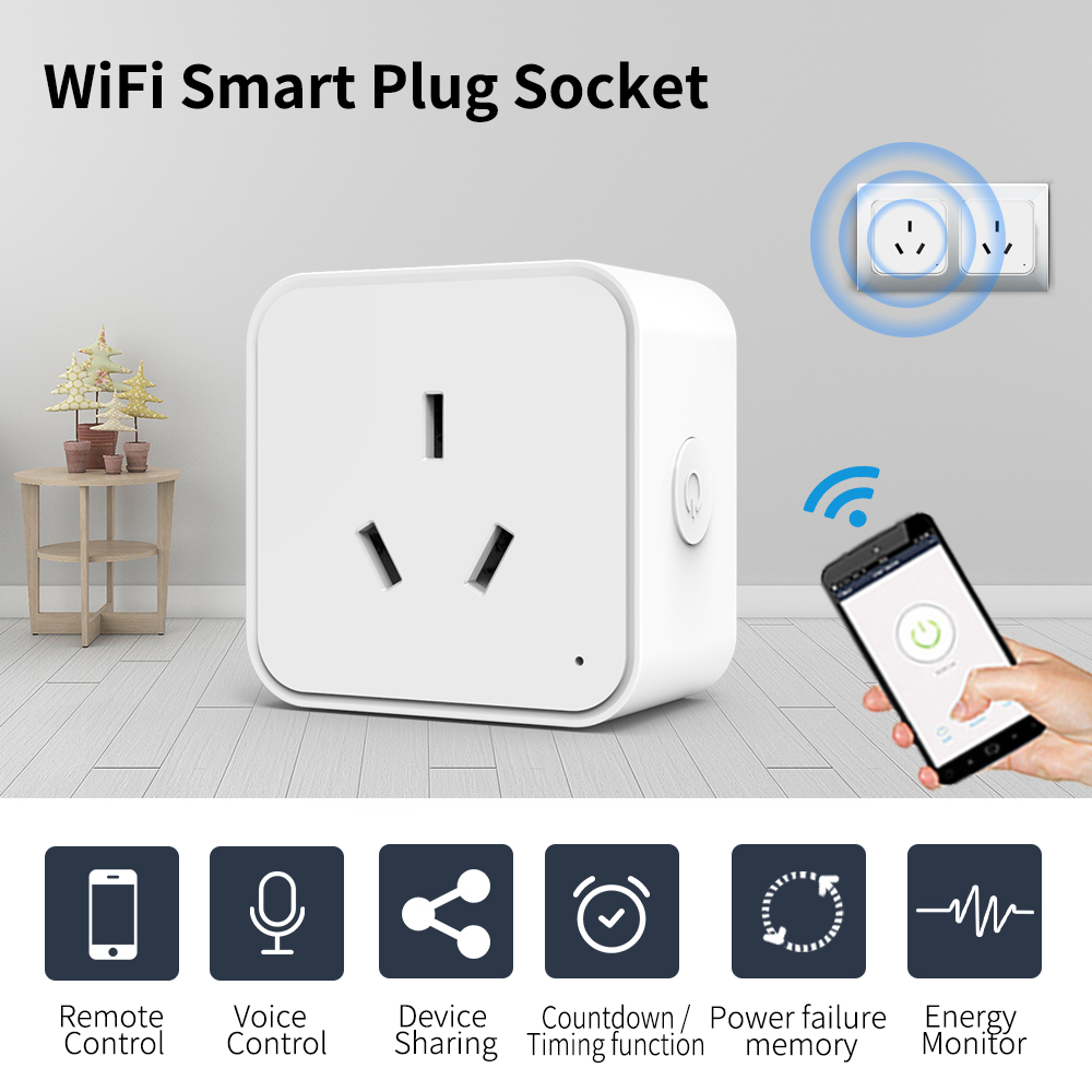 WiFi tuya AU Standard Smart Pl – Smart Home Energy Monitor recenzja i cena
