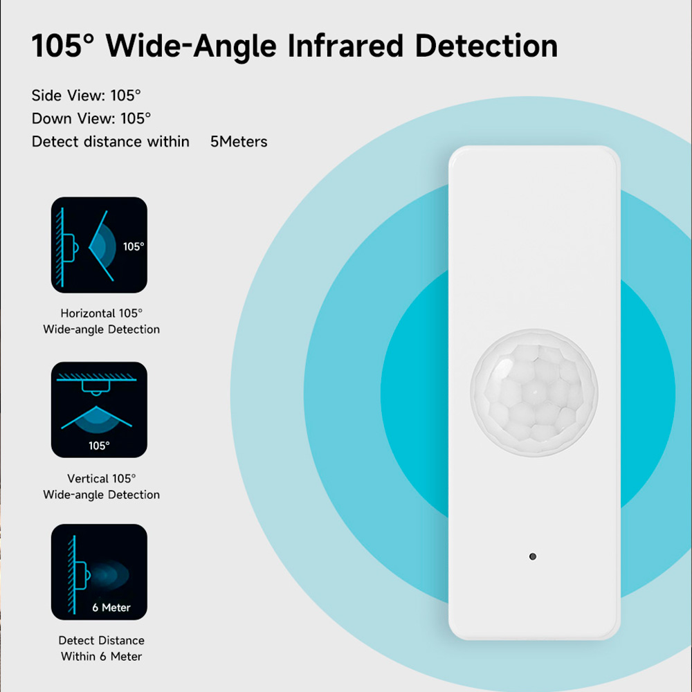 WiFi Smart PIR Motion Sensor T – Smart Home Ir recenzja i cena