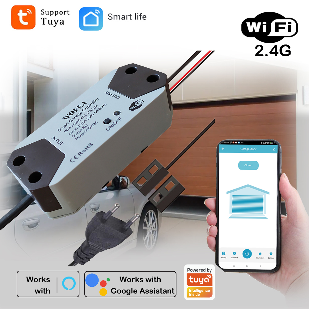 Smart Garage Door Opener Contr – Smart Home Control Panel recenzja i cena