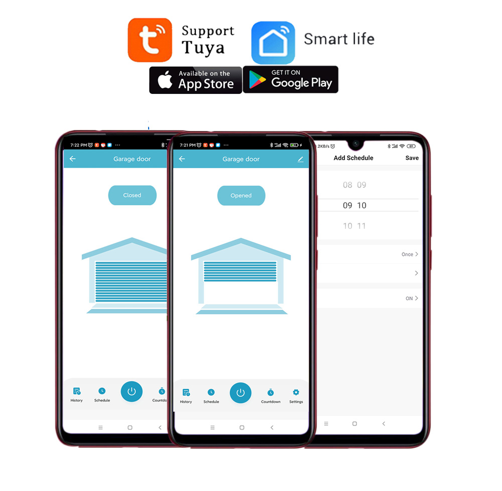 Smart Garage Door Opener Contr – Smart Home Control Panel recenzja i cena