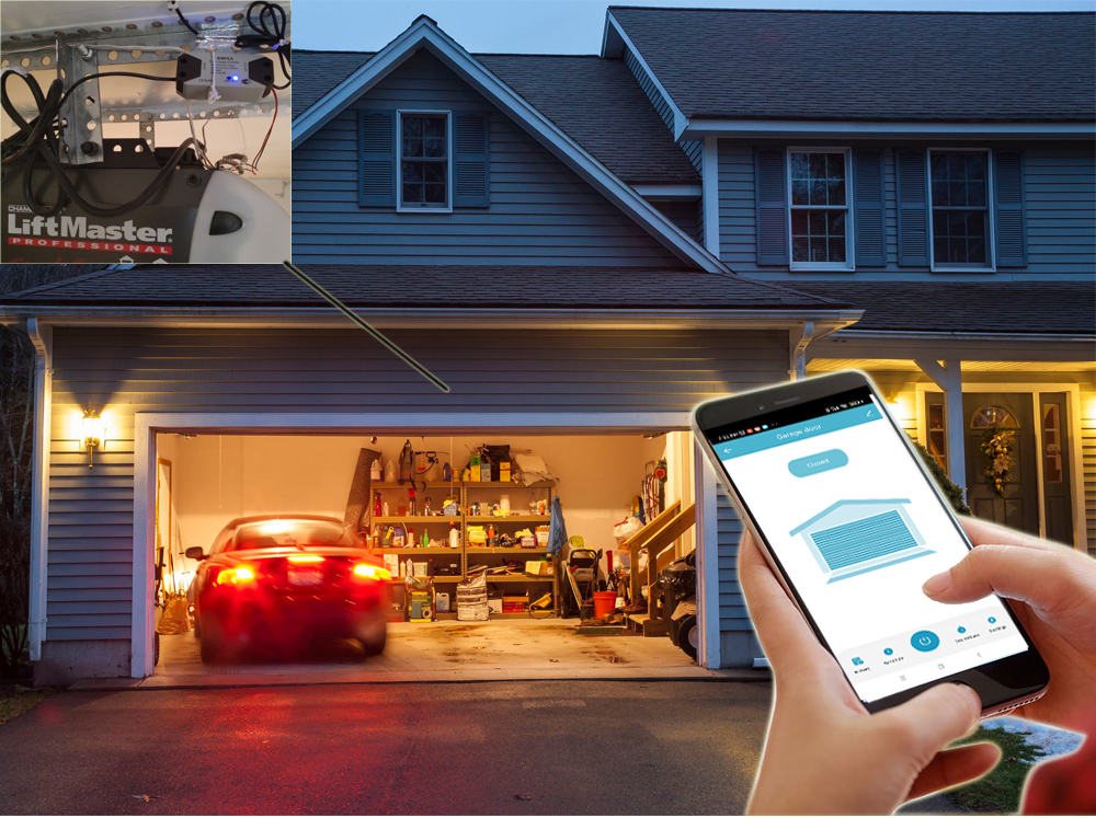 Smart Garage Door Opener Contr – Smart Home Control Panel recenzja i cena