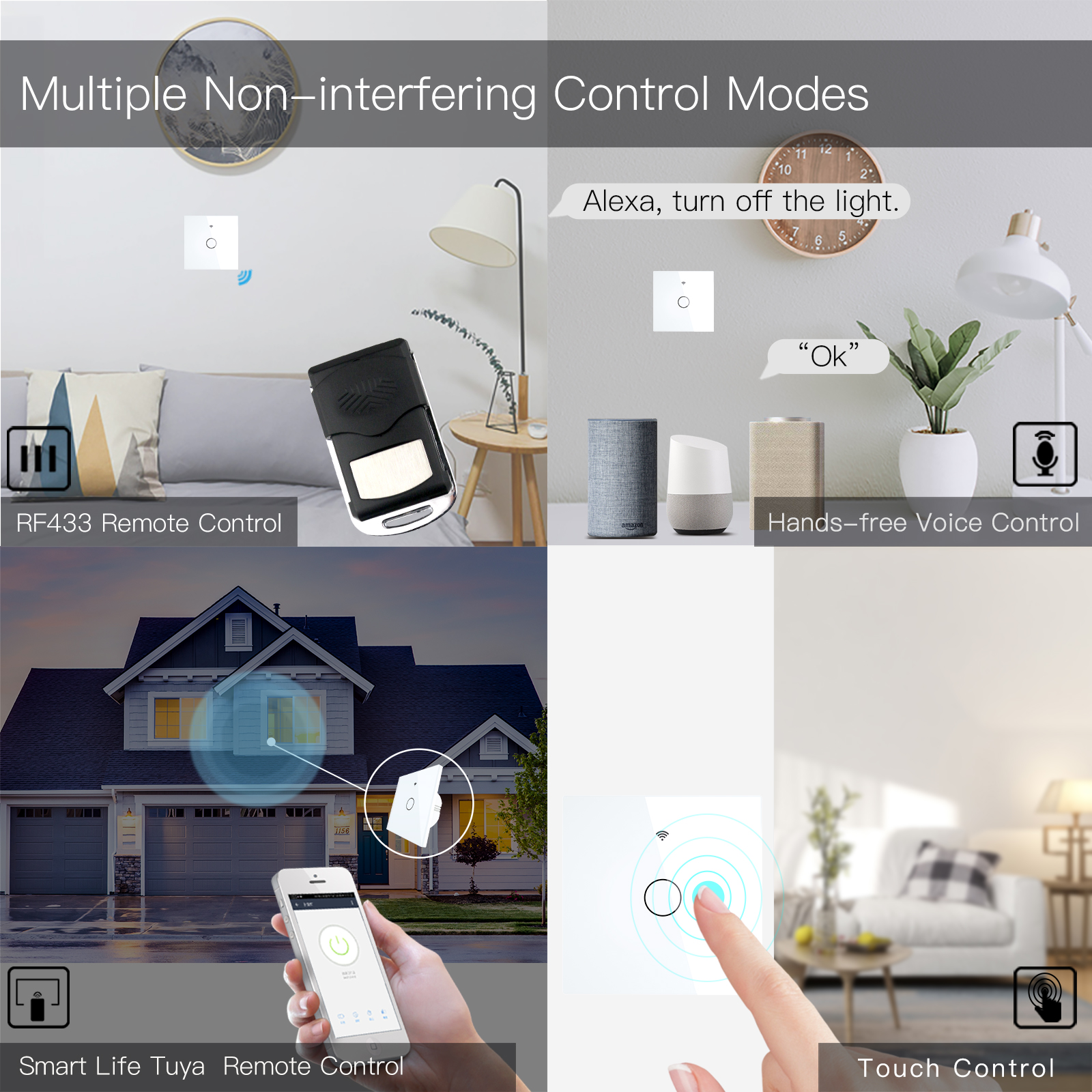 NEW WiFi Smart Light Switch RF – Smart Home Matter recenzja i cena