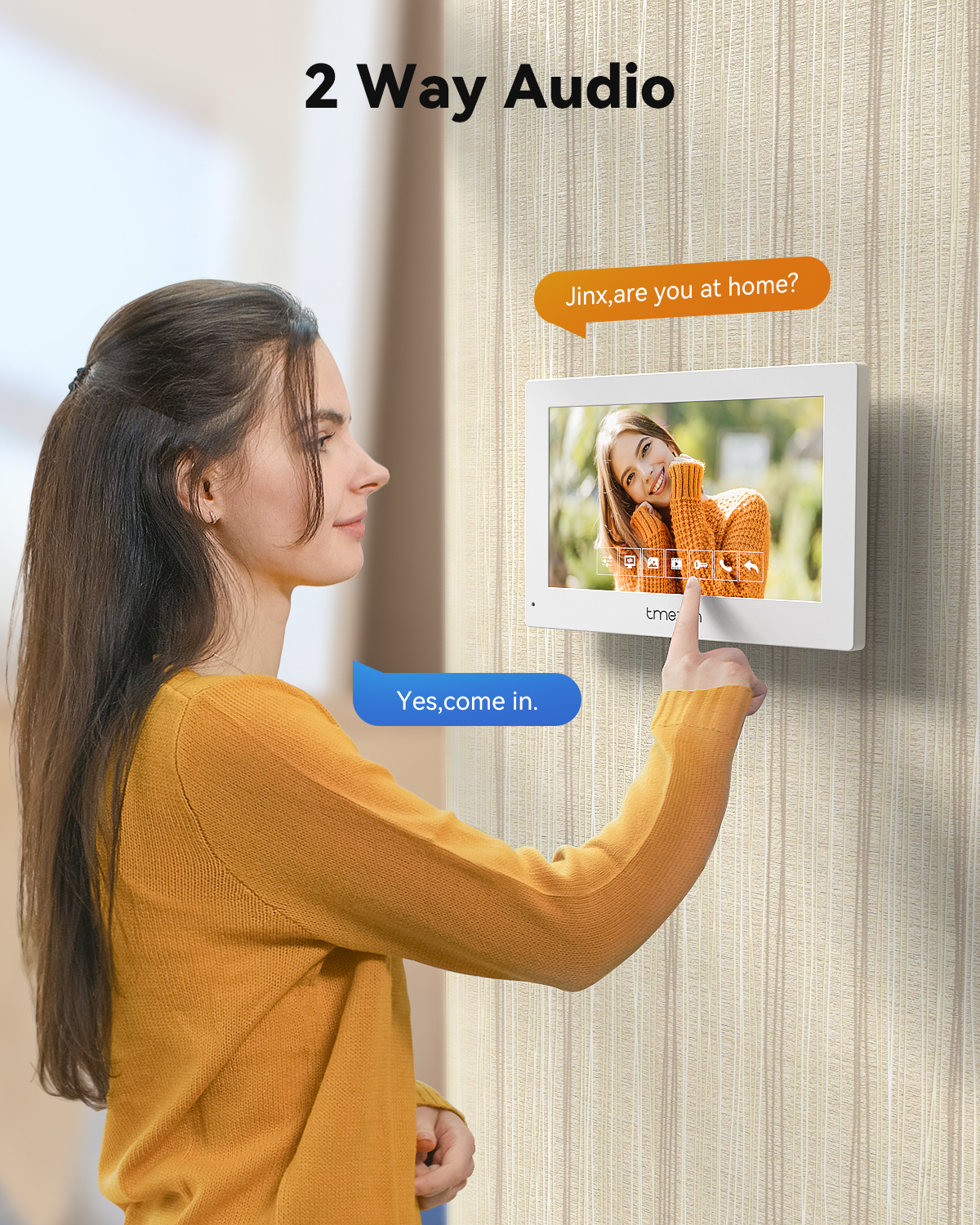 7 Inch Tuya 1080P wireless Wif – Smart Home Video Doorbell App recenzja i cena