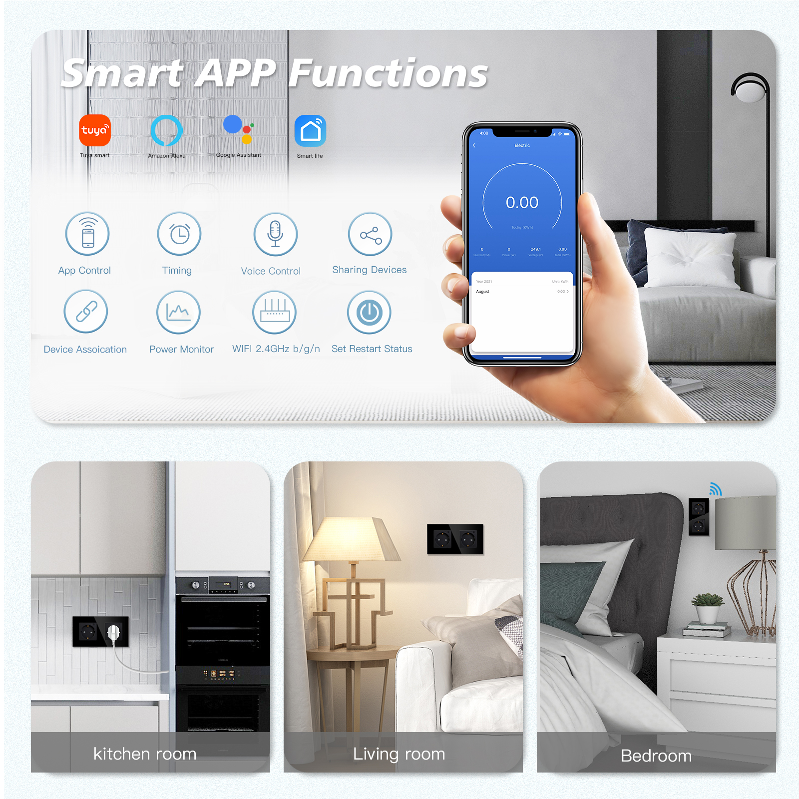 BSEED EU Electrical Wifi Smart – Smart Home Energy Monitor recenzja i cena