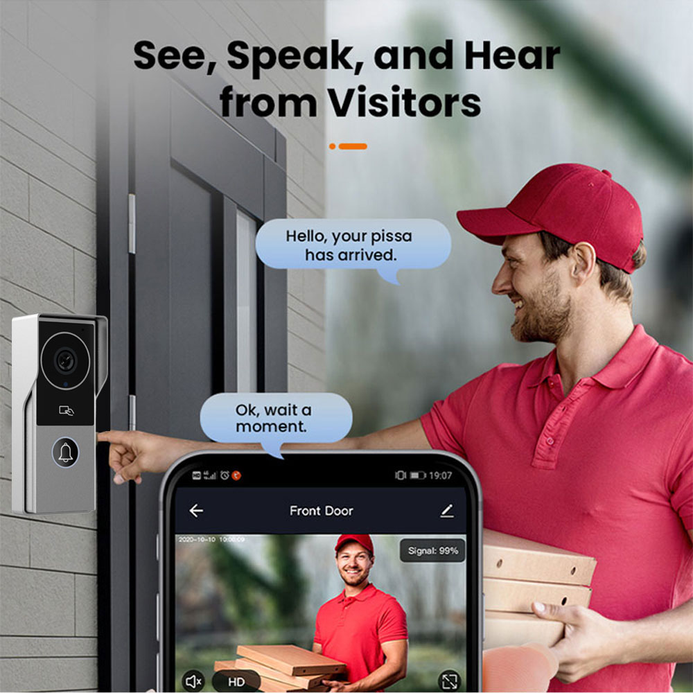TUYA Wifi Video Doorbell 1080P – Smart Home Video Doorbell App recenzja i cena