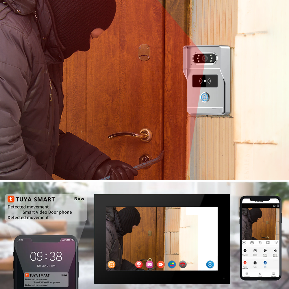 TUYA Wifi Video Doorbell 1080P – Smart Home Video Doorbell App recenzja i cena