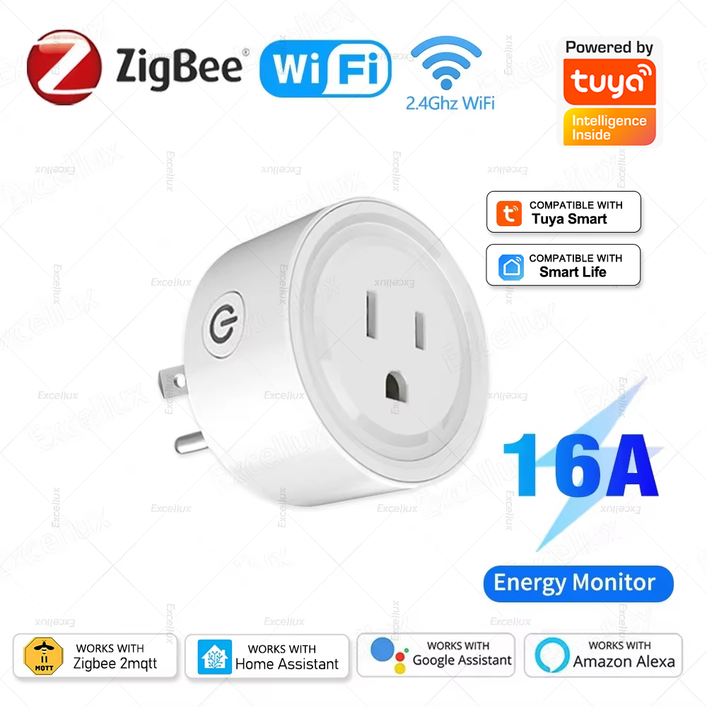 Tuya WiFi Or Zigbee Smart Sock – Smart Home Energy Monitor recenzja i cena